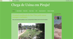 Desktop Screenshot of chegadeusina.com.br